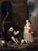 Gabriel Metsu The Poultry Seller USA oil painting artist